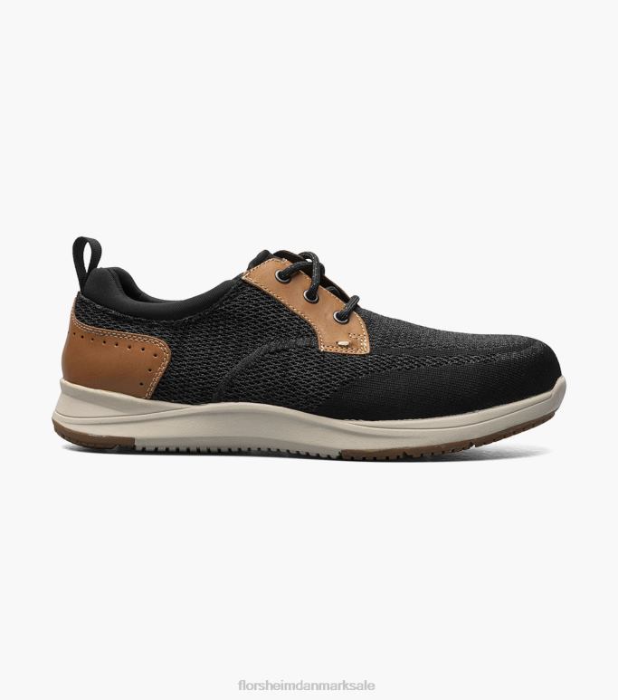 Florsheim Mænd Conway komposit sneaker med almindelig tå NF0RV409 fodtøj sort og brun