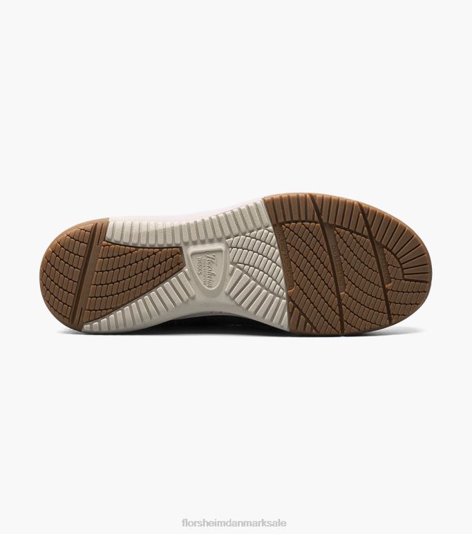 Florsheim Mænd Conway komposit sneaker med almindelig tå NF0RV409 fodtøj sort og brun