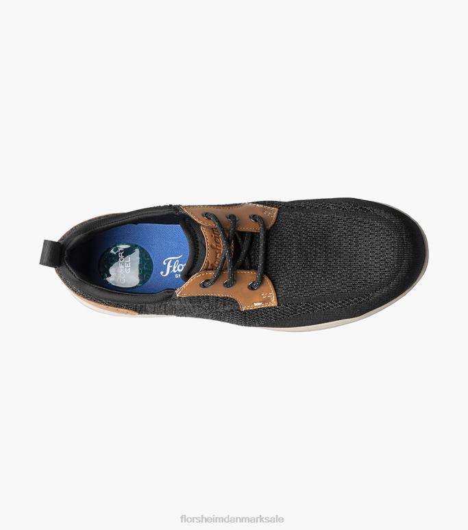 Florsheim Mænd Conway komposit sneaker med almindelig tå NF0RV409 fodtøj sort og brun
