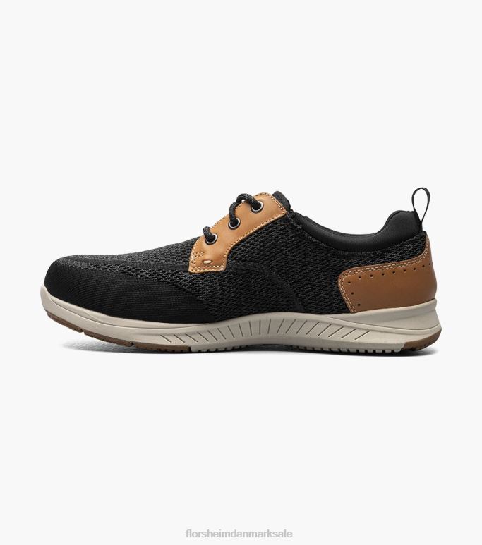 Florsheim Mænd Conway komposit sneaker med almindelig tå NF0RV409 fodtøj sort og brun