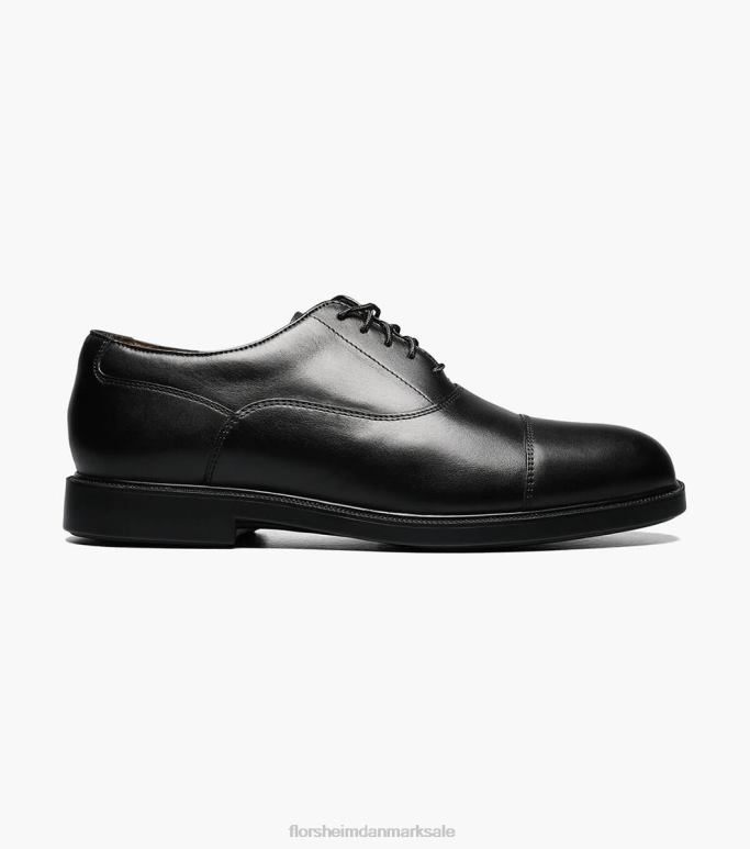 Florsheim Mænd Daily cap toe oxford NF0RV236 fodtøj sort