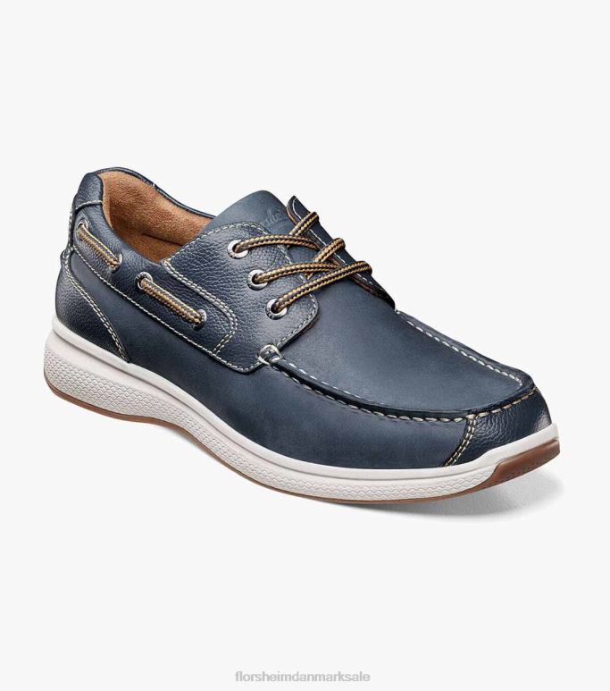 Florsheim Mænd Great Lakes Moc Toe Oxford NF0RV354 fodtøj indigo