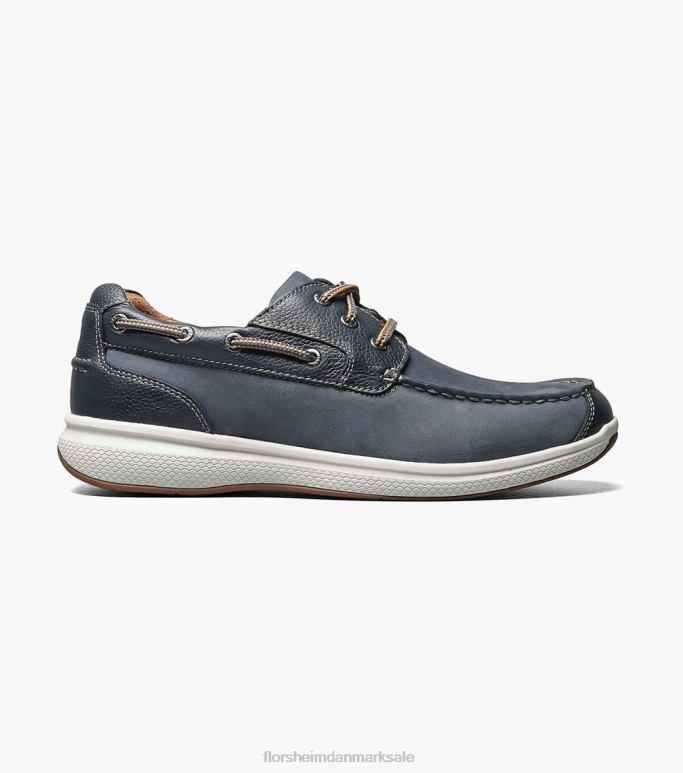 Florsheim Mænd Great Lakes Moc Toe Oxford NF0RV354 fodtøj indigo