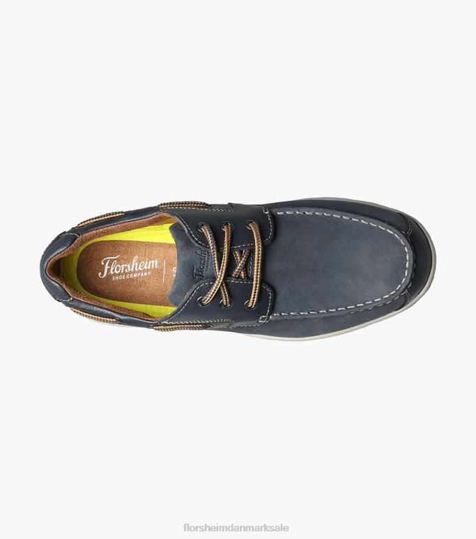 Florsheim Mænd Great Lakes Moc Toe Oxford NF0RV354 fodtøj indigo
