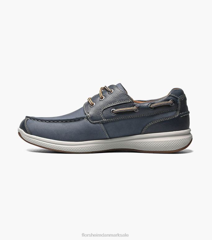 Florsheim Mænd Great Lakes Moc Toe Oxford NF0RV354 fodtøj indigo