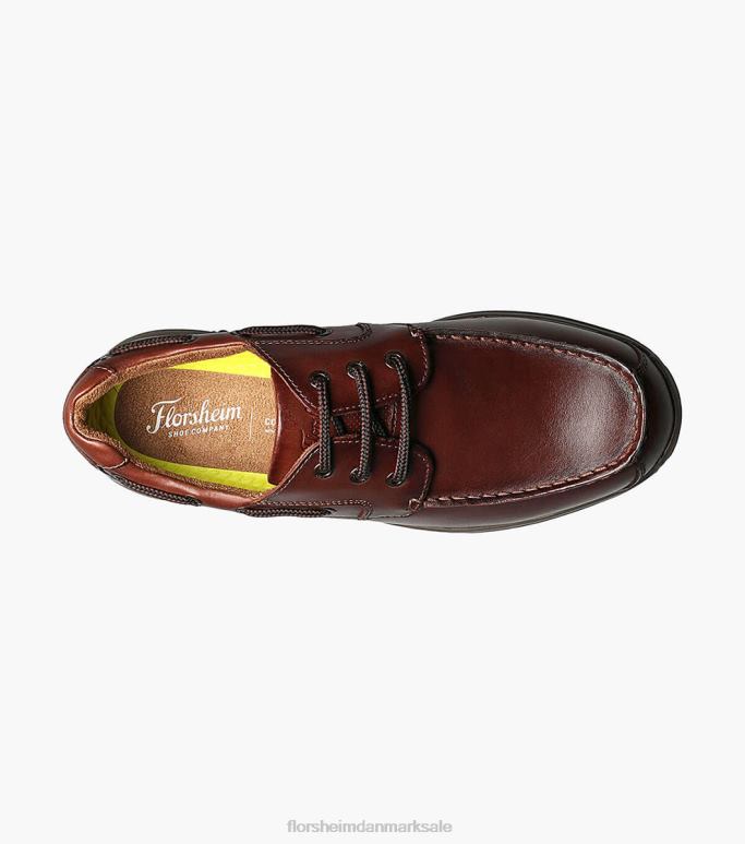 Florsheim Mænd Great Lakes Moc Toe Oxford NF0RV355 fodtøj Brun