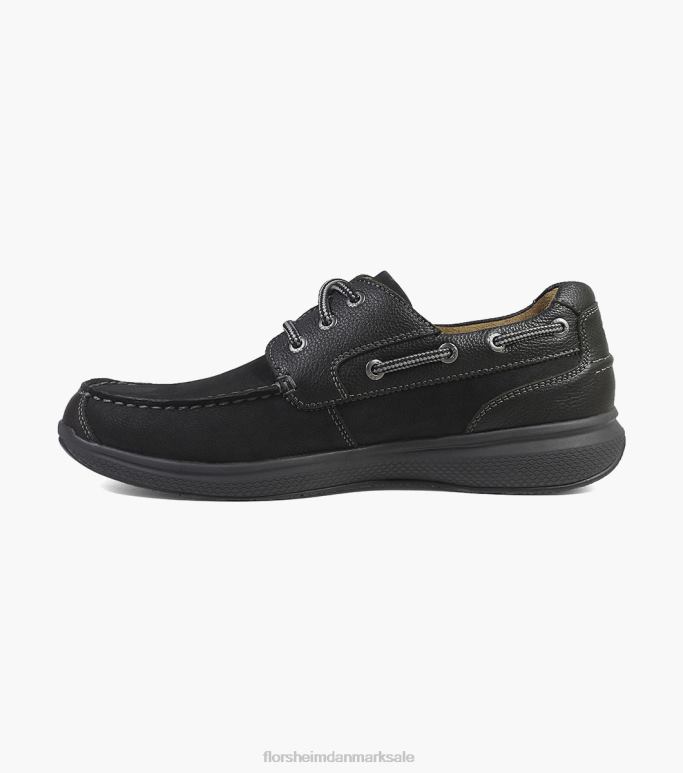 Florsheim Mænd Great Lakes Moc Toe Oxford NF0RV356 fodtøj sort ch