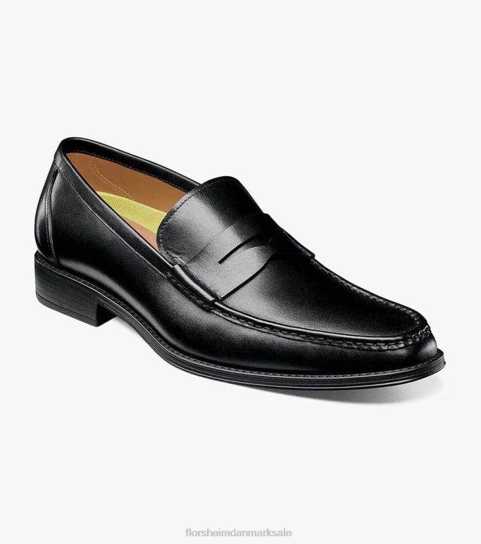 Florsheim Mænd amelio moc toe penny loafer NF0RV259 fodtøj sort
