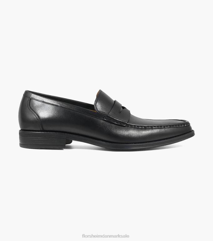 Florsheim Mænd amelio moc toe penny loafer NF0RV259 fodtøj sort