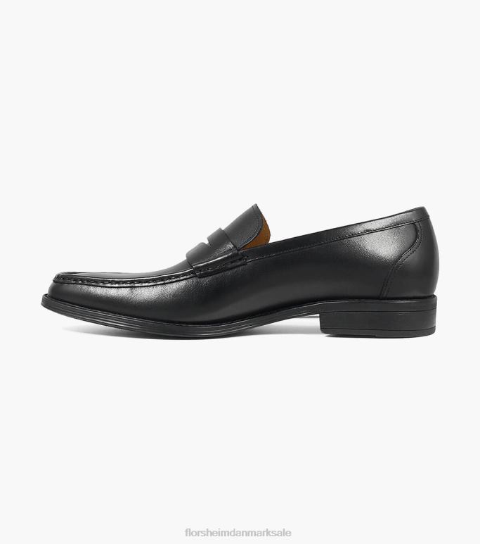 Florsheim Mænd amelio moc toe penny loafer NF0RV259 fodtøj sort