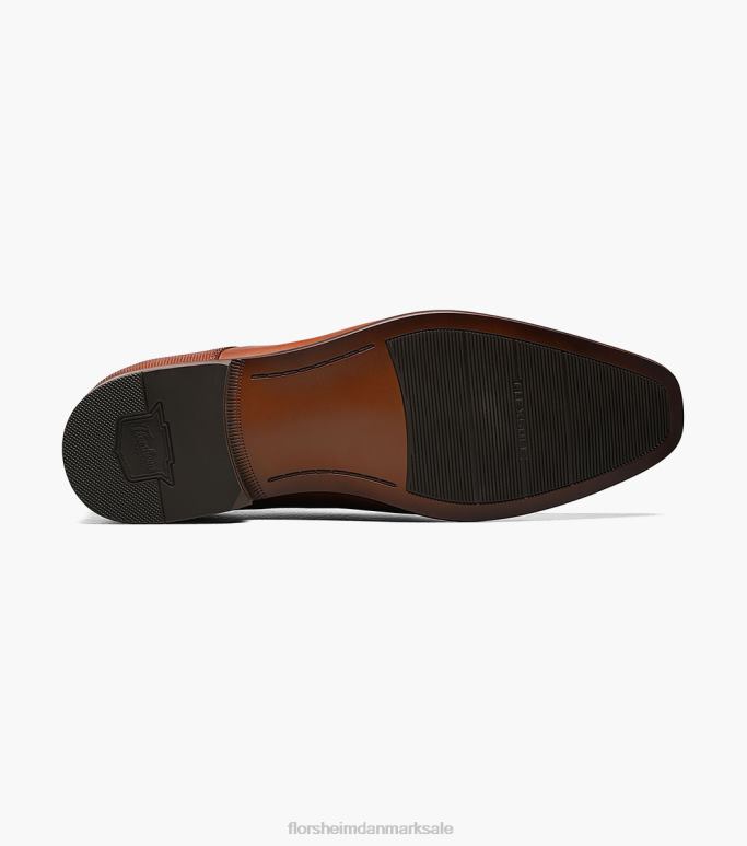 Florsheim Mænd angelo cap toe oxford NF0RV68 fodtøj cognac