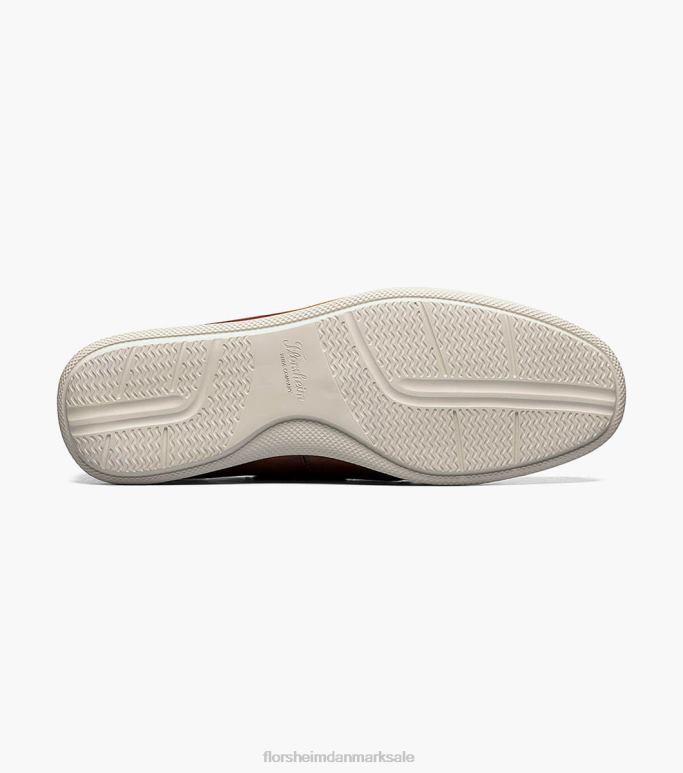 Florsheim Mænd atlantic moc toe bådsko NF0RV326 fodtøj cognac