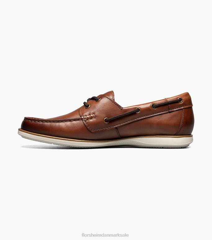 Florsheim Mænd atlantic moc toe bådsko NF0RV326 fodtøj cognac