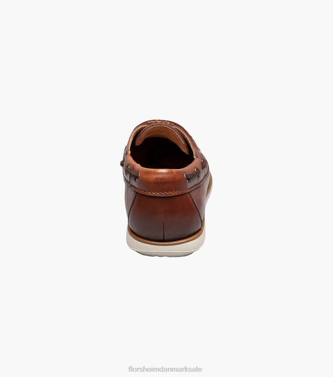 Florsheim Mænd atlantic moc toe bådsko NF0RV326 fodtøj cognac
