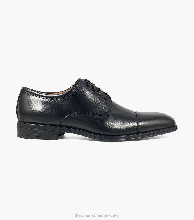 Florsheim Mænd azzio cap toe oxford NF0RV70 fodtøj sort