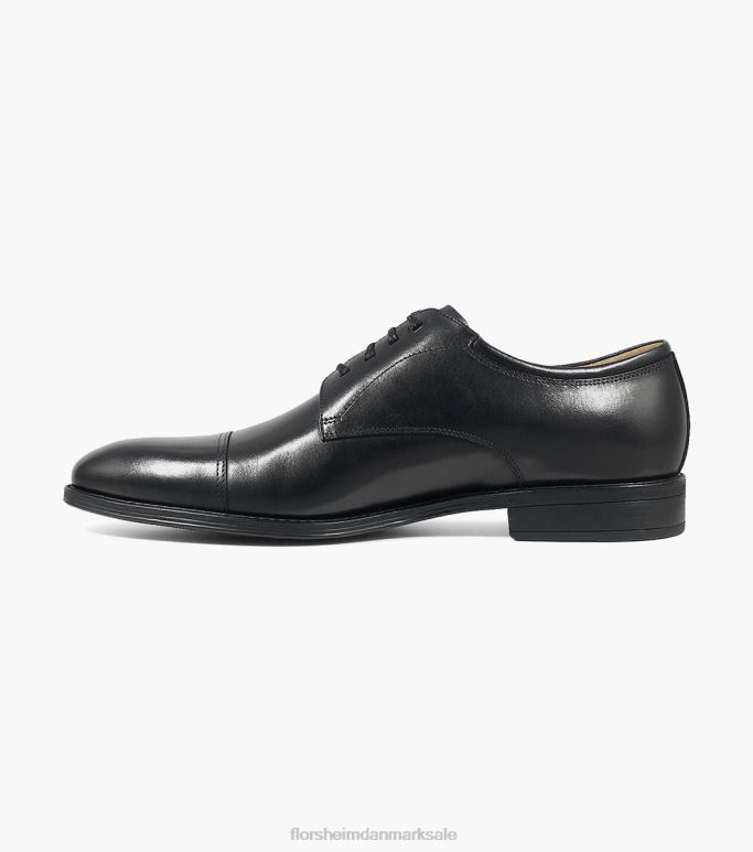Florsheim Mænd azzio cap toe oxford NF0RV70 fodtøj sort
