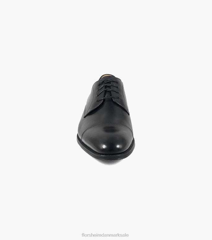 Florsheim Mænd azzio cap toe oxford NF0RV70 fodtøj sort