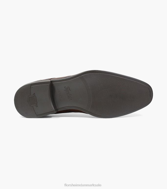 Florsheim Mænd azzio cap toe oxford NF0RV71 fodtøj cognac