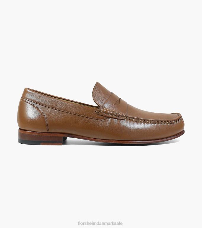 Florsheim Mænd beaufort moc toe penny loafer NF0RV263 fodtøj cognac