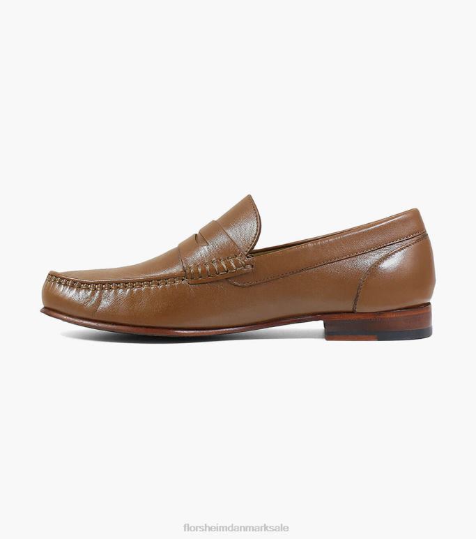 Florsheim Mænd beaufort moc toe penny loafer NF0RV263 fodtøj cognac
