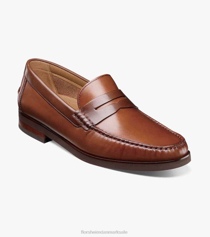 Florsheim Mænd berkley flex moc toe penny loafer NF0RV177 fodtøj cognac multi