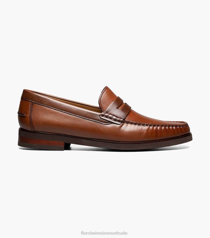 Florsheim Mænd berkley flex moc toe penny loafer NF0RV177 fodtøj cognac multi