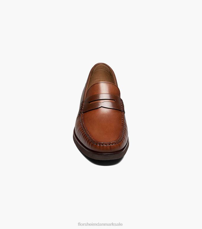 Florsheim Mænd berkley flex moc toe penny loafer NF0RV177 fodtøj cognac multi