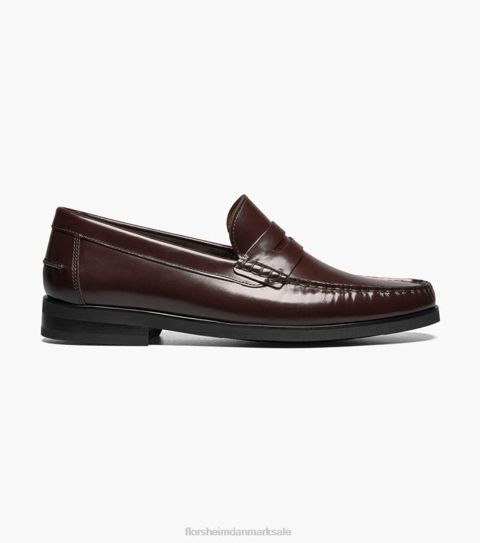 Florsheim Mænd berkley flex moc toe penny loafer NF0RV178 fodtøj bordeaux