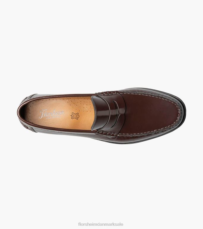 Florsheim Mænd berkley flex moc toe penny loafer NF0RV178 fodtøj bordeaux