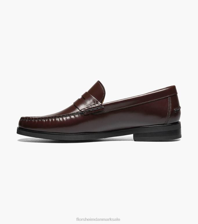 Florsheim Mænd berkley flex moc toe penny loafer NF0RV178 fodtøj bordeaux