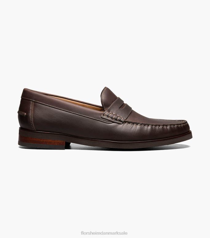 Florsheim Mænd berkley flex moc toe penny loafer NF0RV180 fodtøj brun lm