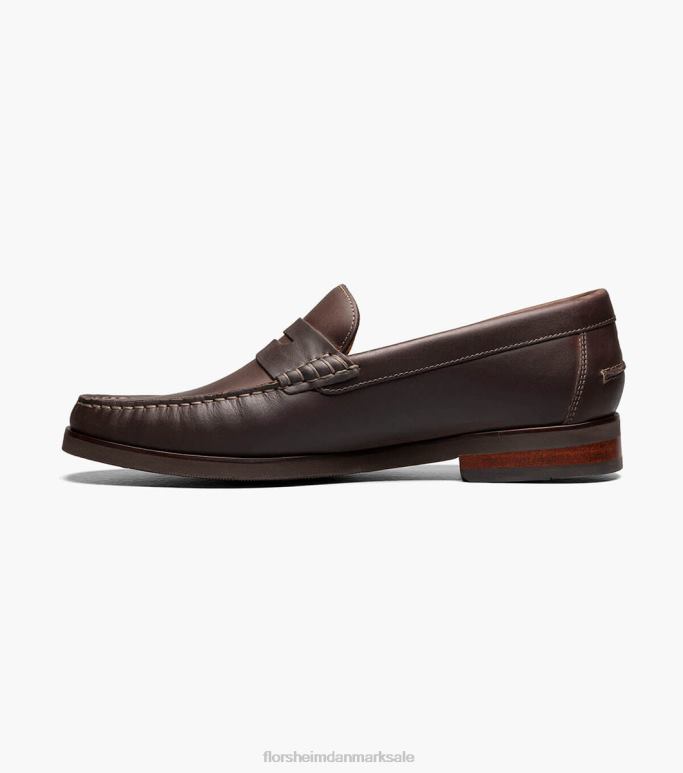 Florsheim Mænd berkley flex moc toe penny loafer NF0RV180 fodtøj brun lm