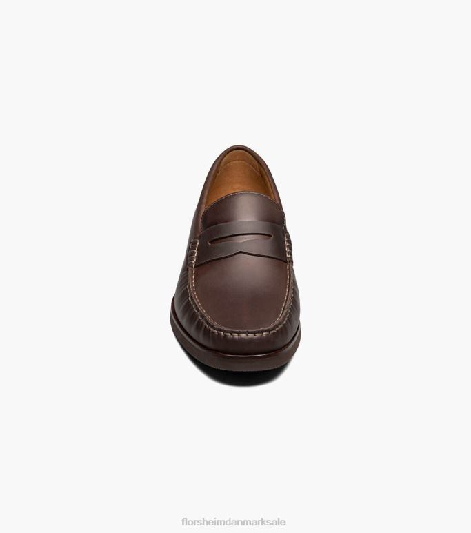 Florsheim Mænd berkley flex moc toe penny loafer NF0RV180 fodtøj brun lm