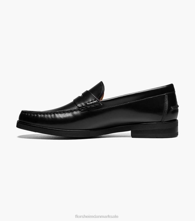 Florsheim Mænd berkley flex moc toe penny loafer NF0RV181 fodtøj sort glat