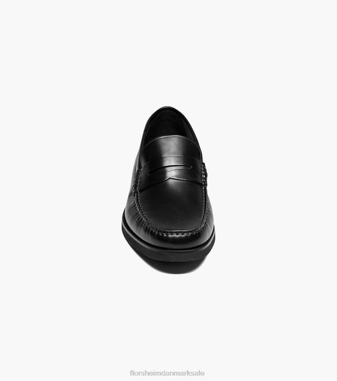 Florsheim Mænd berkley flex moc toe penny loafer NF0RV181 fodtøj sort glat