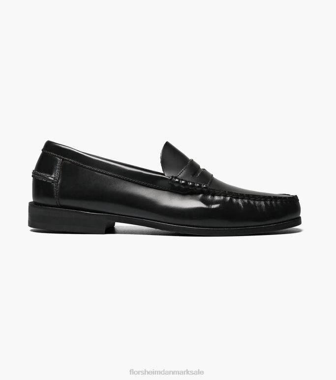 Florsheim Mænd berkley moc toe penny loafer NF0RV182 fodtøj sort