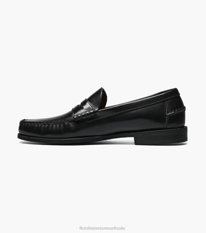 Florsheim Mænd berkley moc toe penny loafer NF0RV182 fodtøj sort