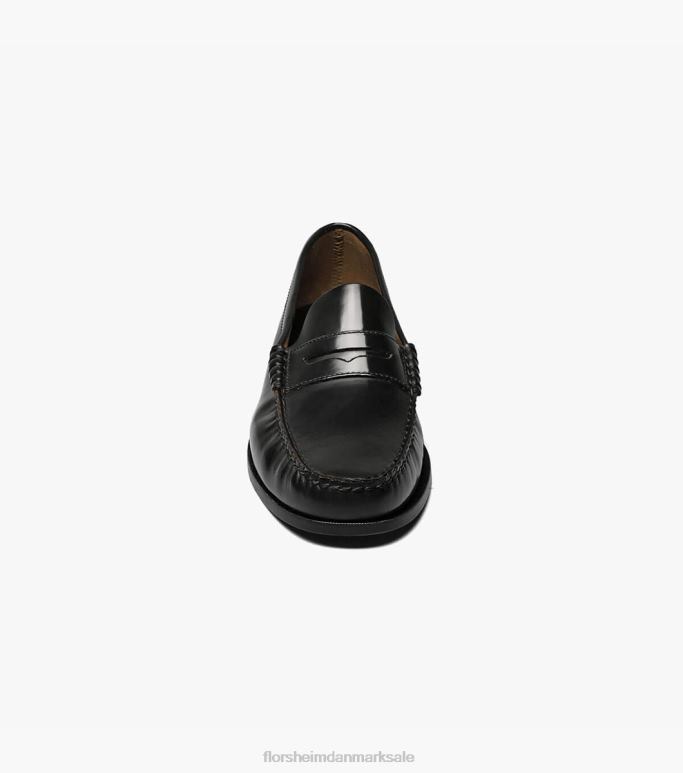 Florsheim Mænd berkley moc toe penny loafer NF0RV182 fodtøj sort