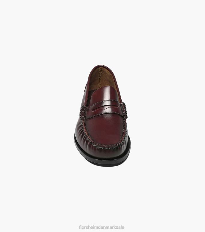 Florsheim Mænd berkley moc toe penny loafer NF0RV183 fodtøj bordeaux