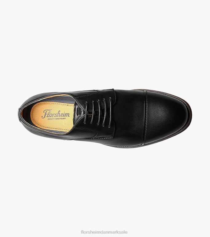 Florsheim Mænd blaze cap toe oxford NF0RV185 fodtøj sort