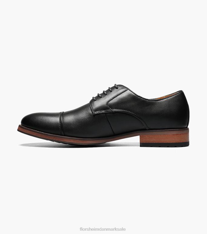 Florsheim Mænd blaze cap toe oxford NF0RV185 fodtøj sort