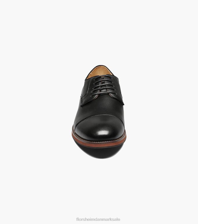 Florsheim Mænd blaze cap toe oxford NF0RV185 fodtøj sort
