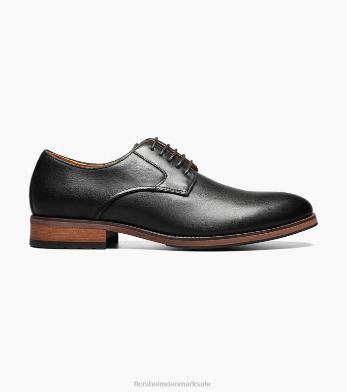 Florsheim Mænd blaze plain toe oxford NF0RV188 fodtøj sort