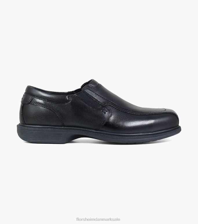 Florsheim Mænd brugsarbejde stål tå almindelig tå snøre støvle NF0RV410 fodtøj sort