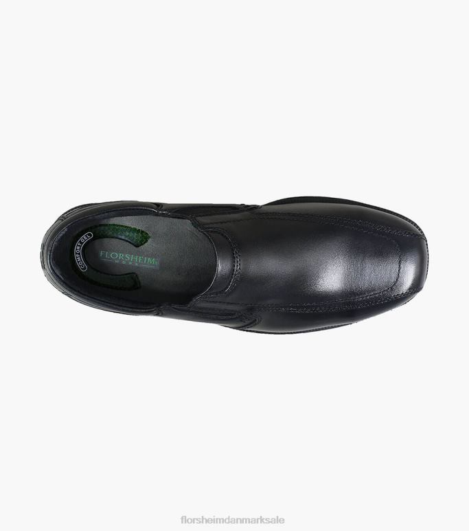 Florsheim Mænd brugsarbejde stål tå almindelig tå snøre støvle NF0RV410 fodtøj sort