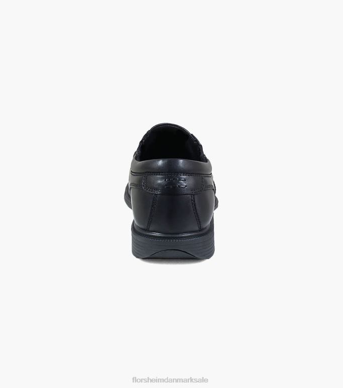 Florsheim Mænd brugsarbejde stål tå almindelig tå snøre støvle NF0RV410 fodtøj sort