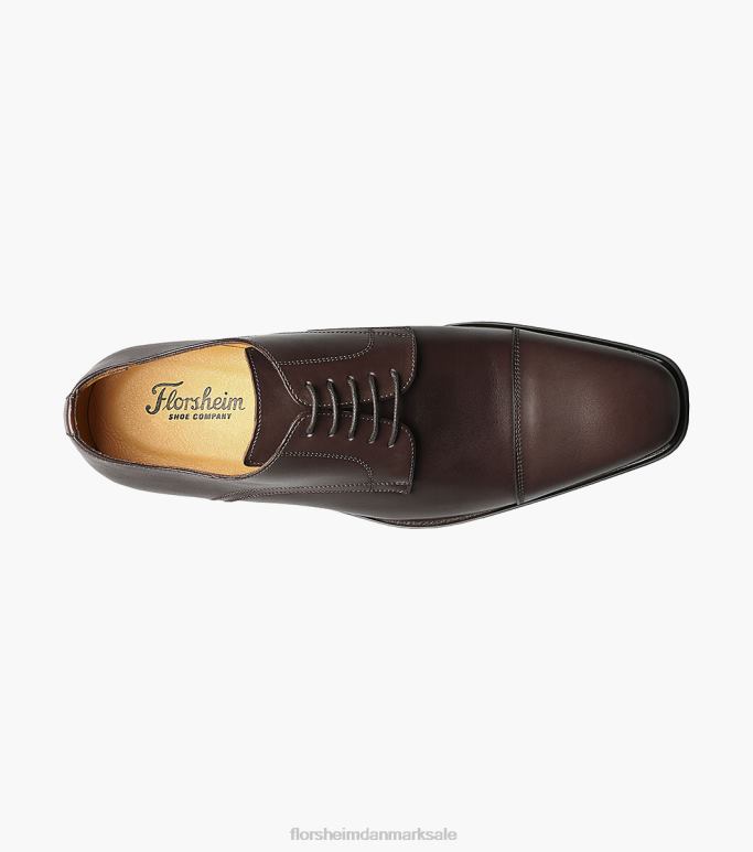 Florsheim Mænd caravel hætte tå oxford NF0RV262 fodtøj Brun