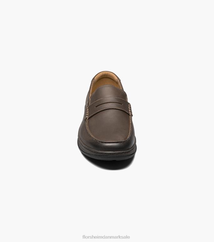 Florsheim Mænd central moc toe penny loafer NF0RV240 fodtøj brun lm