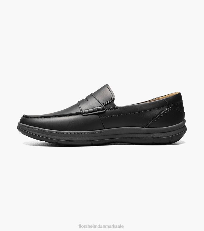 Florsheim Mænd central moc toe penny loafer NF0RV242 fodtøj sort