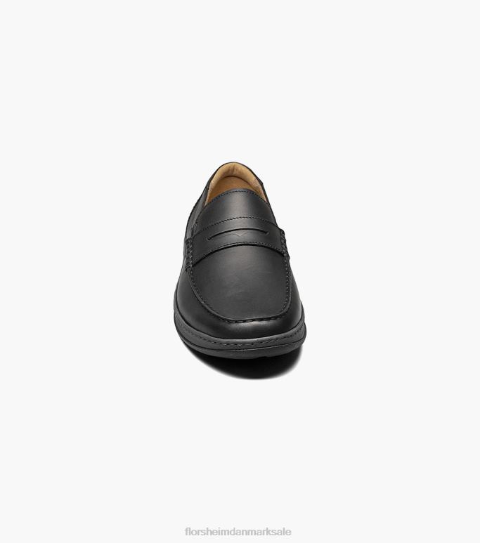 Florsheim Mænd central moc toe penny loafer NF0RV242 fodtøj sort